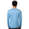 Core 365 Unisex Columbia Blue Capital Long Sleeve Performance T-Shirt