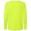 Core 365 Women's Safety Yellow Capital Performance Long Sleeve T-Shirt