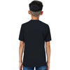 Core 365 Youth Black Capital Performance T-Shirt