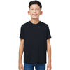 Core 365 Youth Black Capital Performance T-Shirt