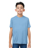 Core 365 Youth Columbia Blue Capital Performance T-Shirt