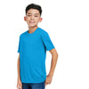 Core 365 Youth Electric Blue Capital Performance T-Shirt