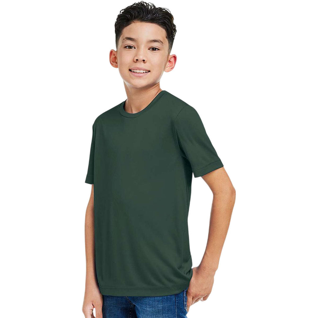 Core 365 Youth Forest Capital Performance T-Shirt