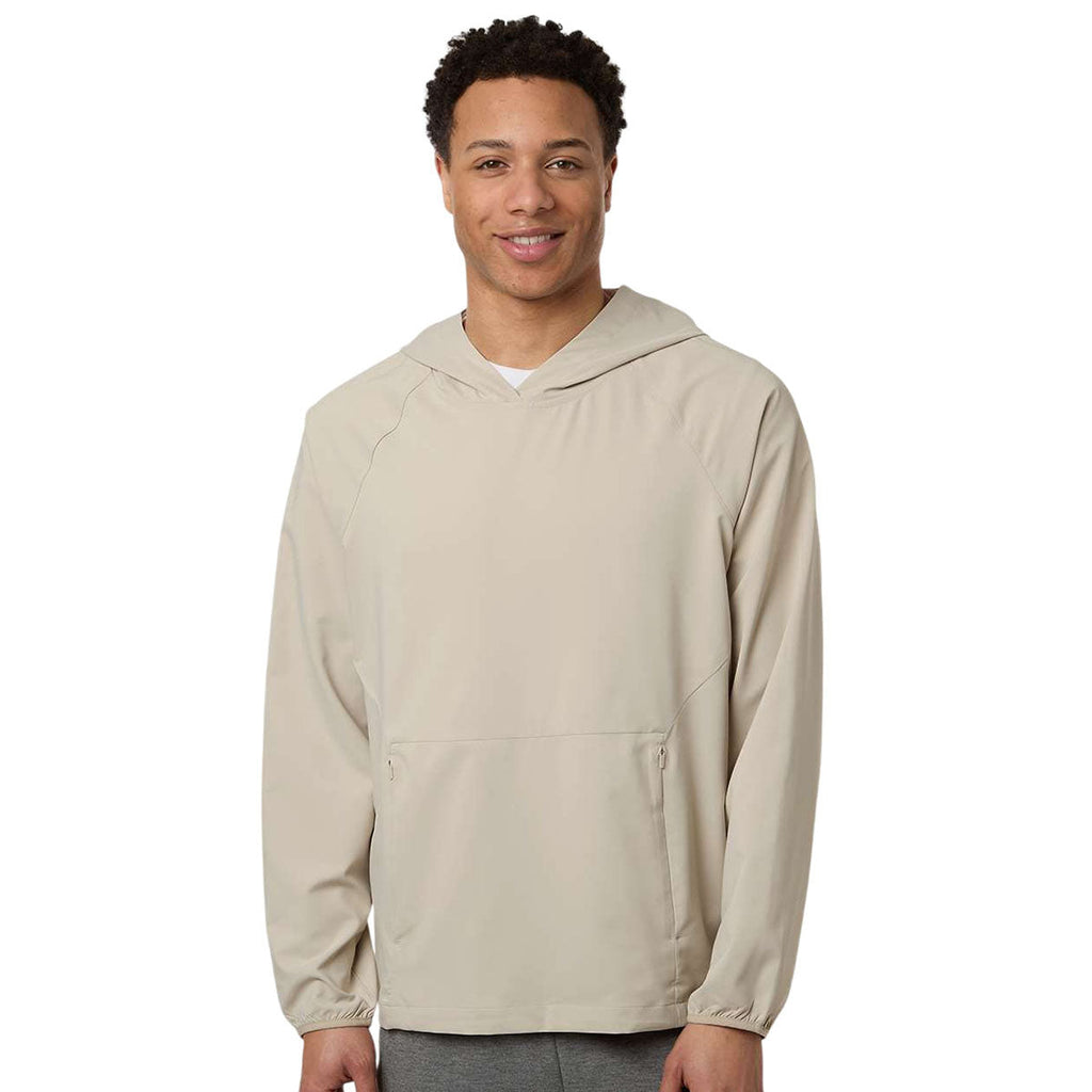 Core 365 Men's Stone UltraUVP Shoreline Long Sleeve Hooded Pullover