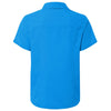 Core 365 Women's Electric Blue UltraUVP Shoreline Short Sleeve Staff Shirt