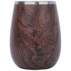 Snowfox Brown 12 oz. Vacuum Insulated Grand Pinot Wine Glass