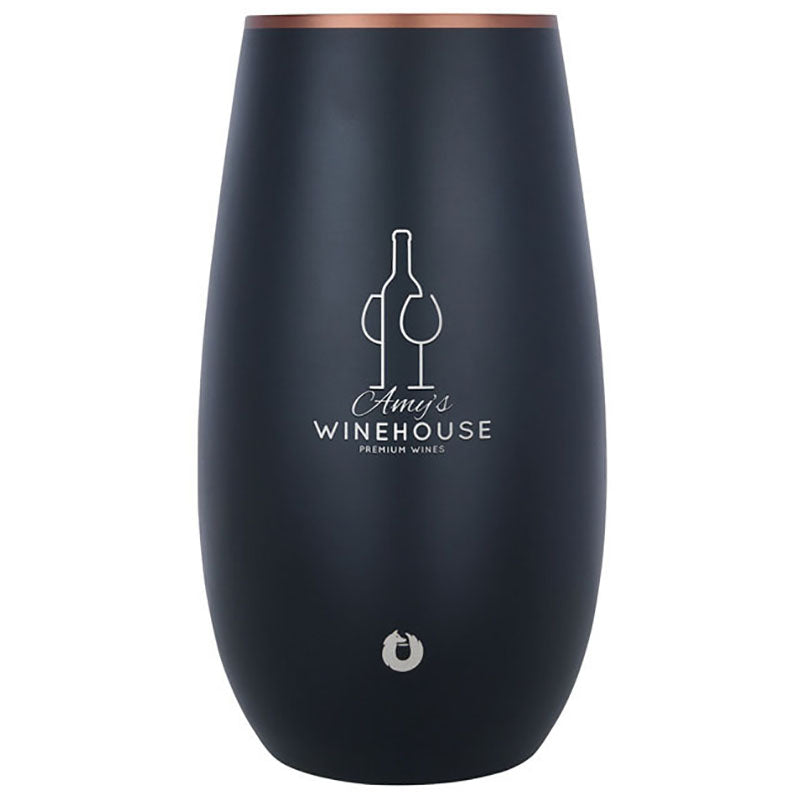 Snowfox Black 1.3L / 45 oz. Insulated Wine Chiller