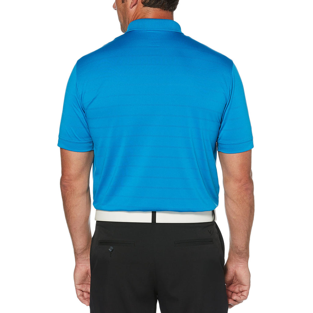Callaway Men's Medium Blue Opti-Vent Polo