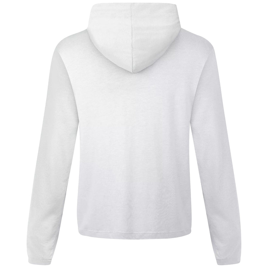 Levelwear Men's White Hampton Premium Hoody