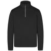 Landway Men's Black Raven Quarter-Zip Stretch Pullover