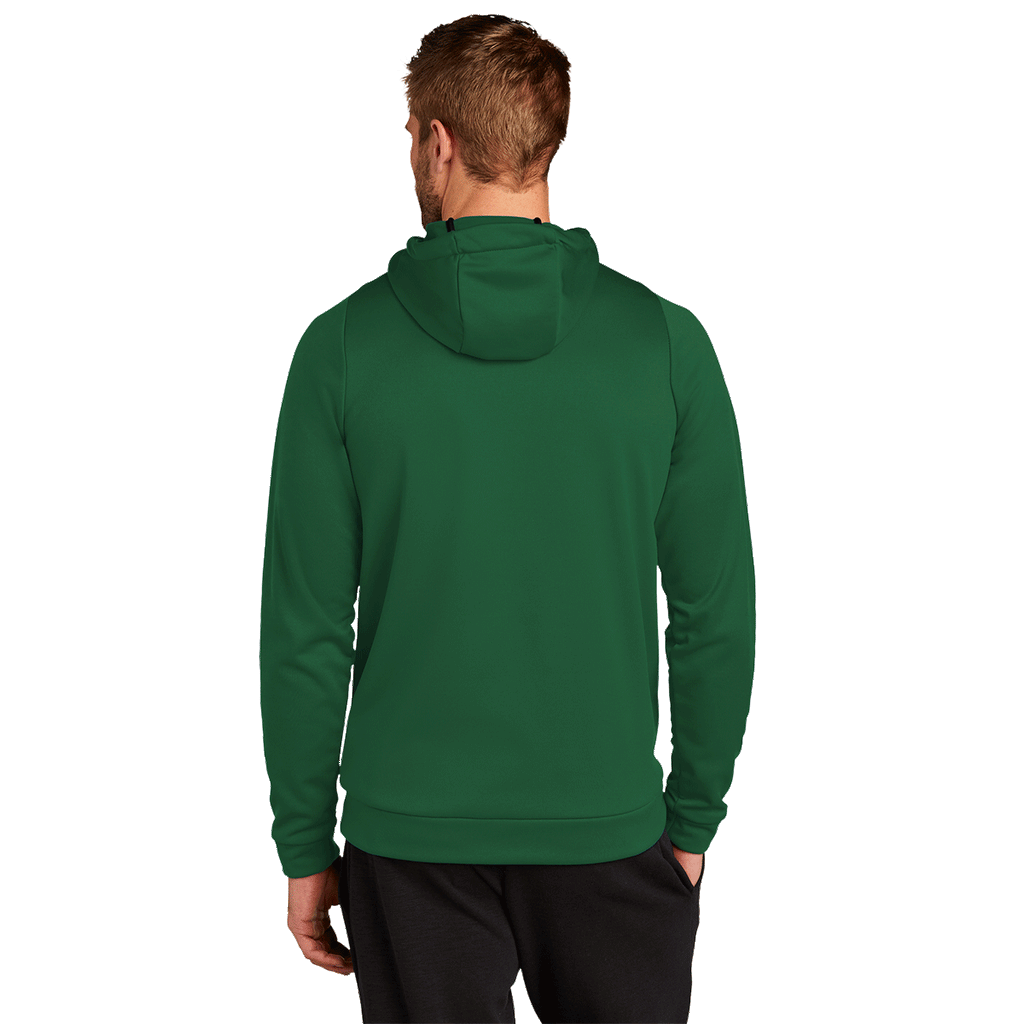Nike Men's Team Dark Green Therma-FIT Pullover Fleece Hoodie