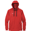 Nike Men's Team Scarlet Therma-FIT Pullover Fleece Hoodie