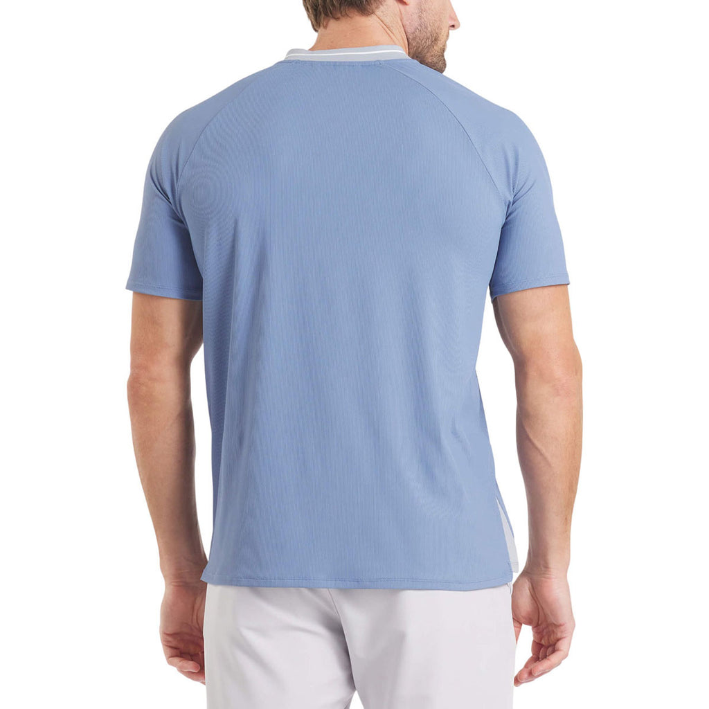 UNRL Men's Storm Blue Condor Polo