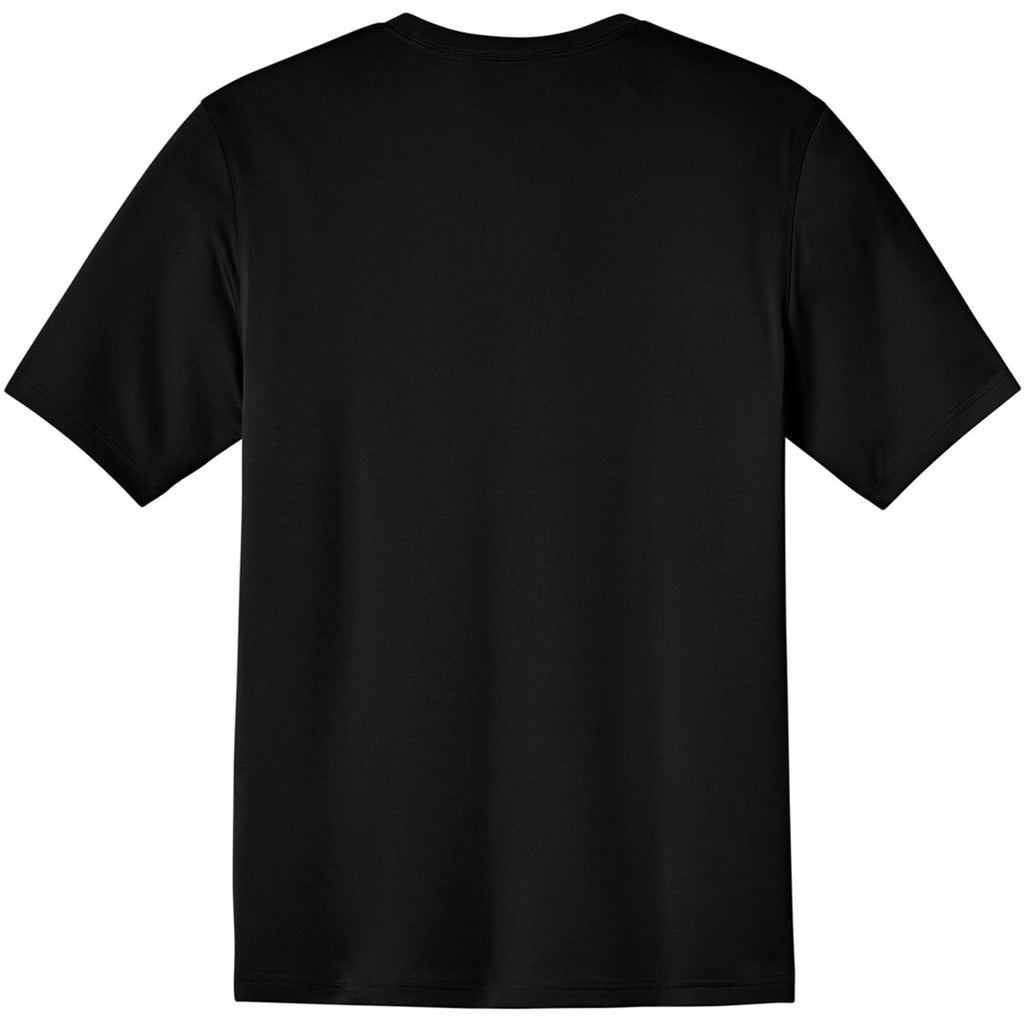 CornerStone Men's Black Workwear Pro Short Sleeve Pocket Tee