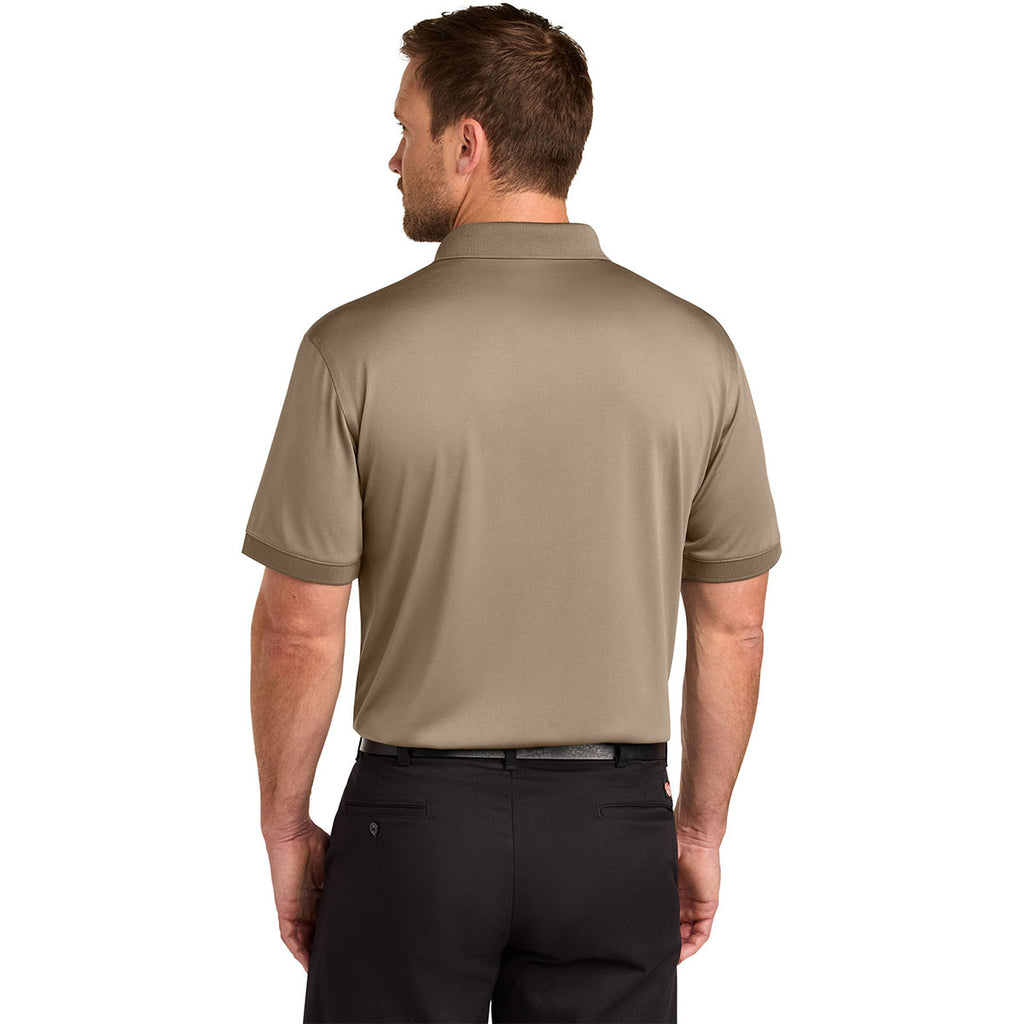 CornerStone Men's Silver Tan Workwear Pro Polo