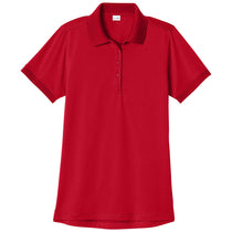 CornerStone Women's Red Workwear Pro Polo