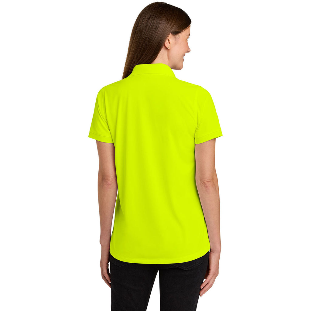 CornerStone Women's Safety Yellow Workwear Pro Polo