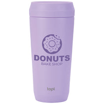 TOPL Purple 16 oz. Double Wall, Recycled Stainless Steel 360° Tumbler
