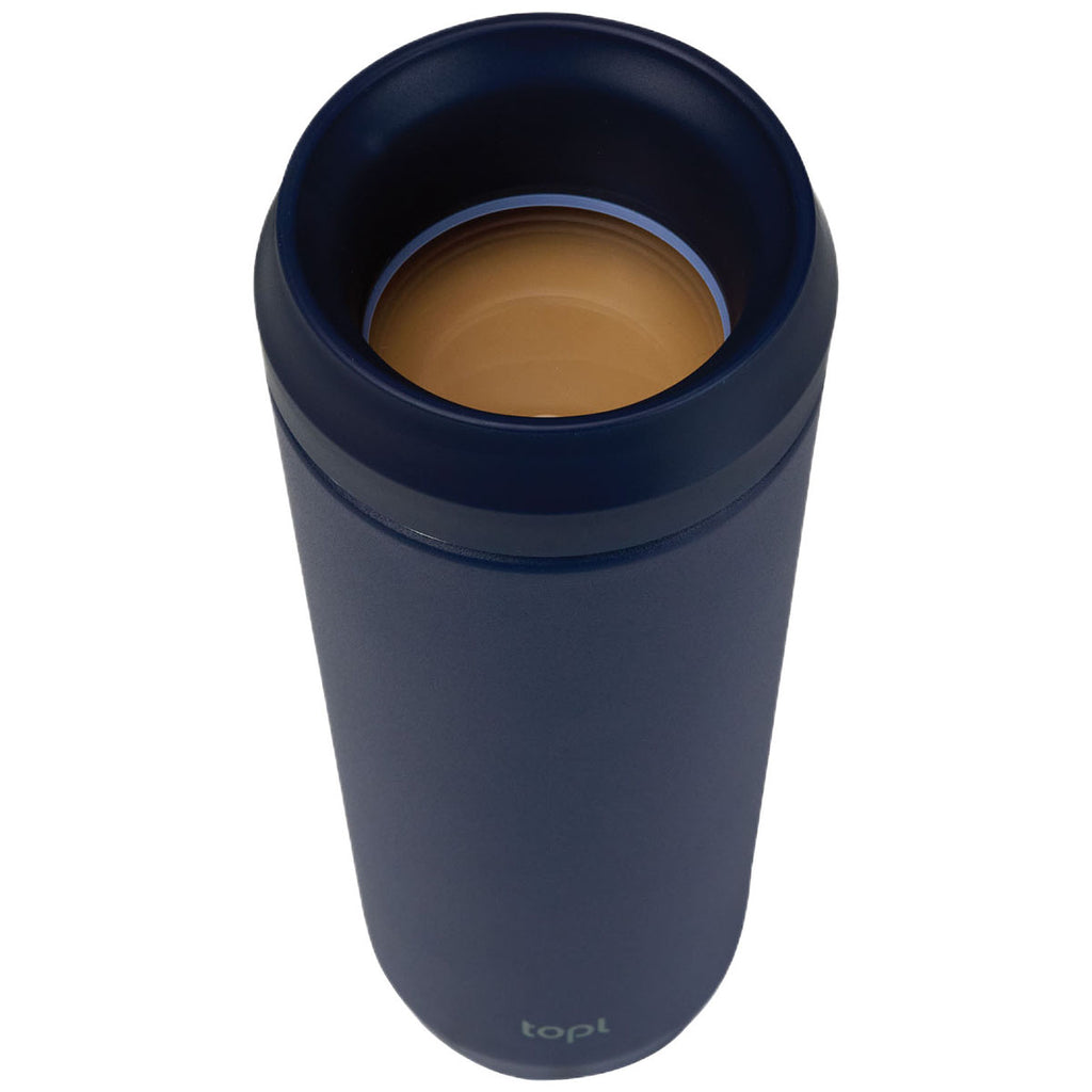 TOPL Navy 20 oz. Double Wall, Recycled Stainless Steel 360° Tumbler
