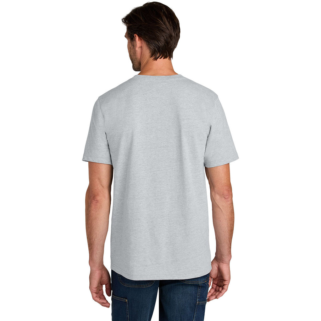 Carhartt Men's Heather Grey Short Sleeve T-Shirt