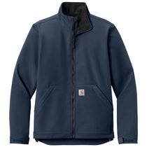 Carhartt Men's Navy Rain Defender Soft Shell Jacket