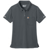 Carhartt Women's Pewter FLD & RSCU Polo