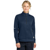 Carhartt Women's Dark Navy FLD & RSCU 1/2-Zip Mid-Layer