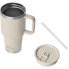 YETI Cape Taupe Rambler 30 oz Travel Straw Mug with Color-Matched Straw Lid