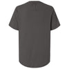 Devon & Jones Women's Graphite Seaton Pebble Textured Polo