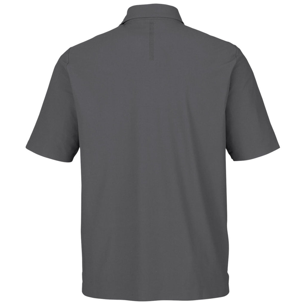 Devon & Jones Men's Graphite CrownLux Performance Windsor Welded Polo