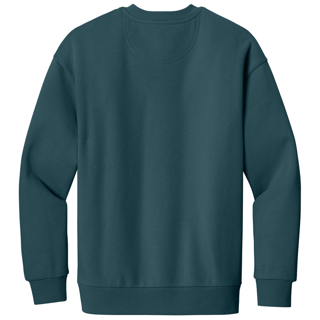 District Men's Deep Cyan V.I.T. Heavyweight Fleece Crew