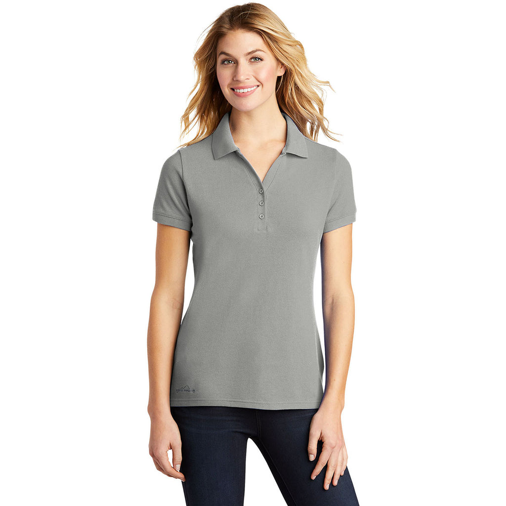 Eddie Bauer Women's Chrome Cotton Pique Polo