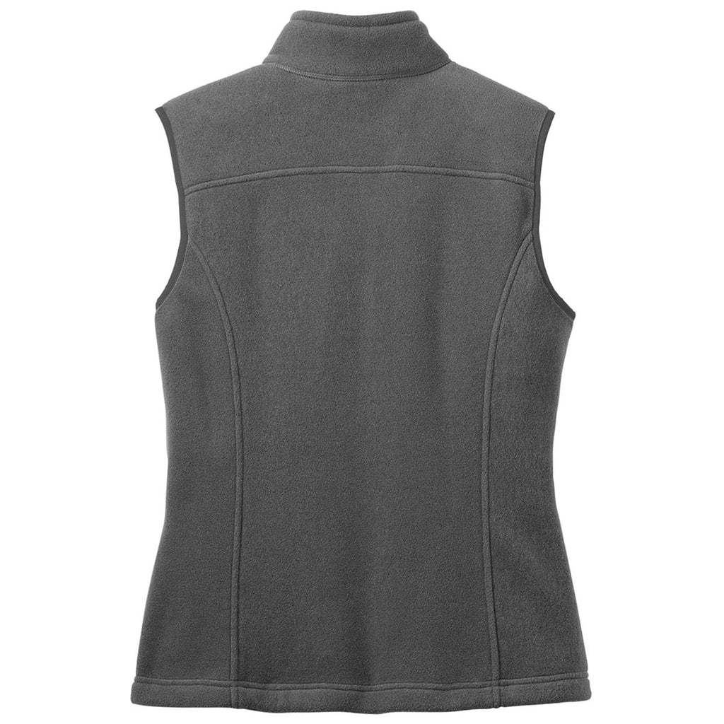 Eddie Bauer Women's Grey Steel Fleece Vest
