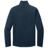 Eddie Bauer Men's Navy Half Zip Microfleece Jacket