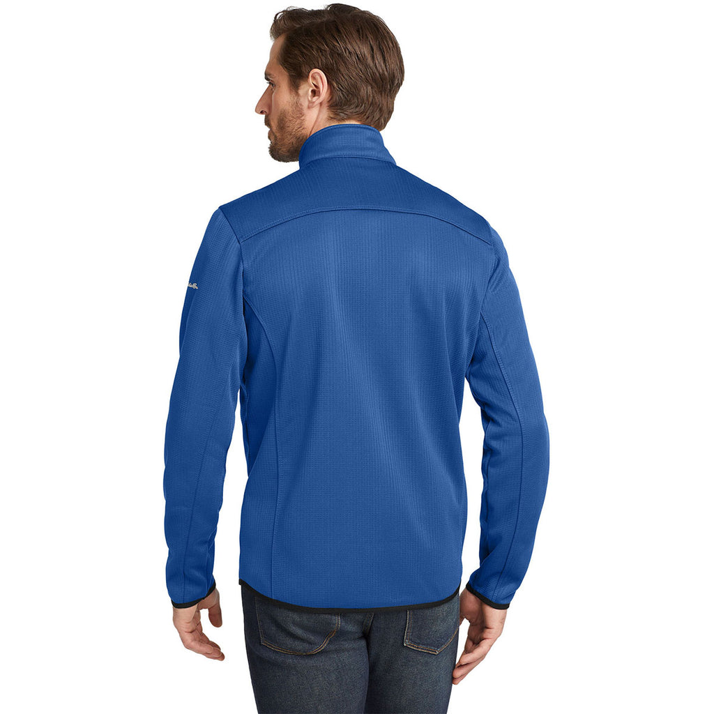 Eddie Bauer Men's Cobalt Blue Dash Full-Zip Fleece Jacket