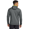 Eddie Bauer Men's Metal Grey/Grey Steel/Citron Sport Hooded Full-Zip Fleece Jacket
