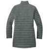 Eddie Bauer Women's Metal Grey Packable Quilted Full-Zip