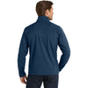 Eddie Bauer Men's Blue Shaded Crosshatch Softshell Jacket