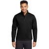 Eddie Bauer Men's Black Weather-Resist Softshell Jacket