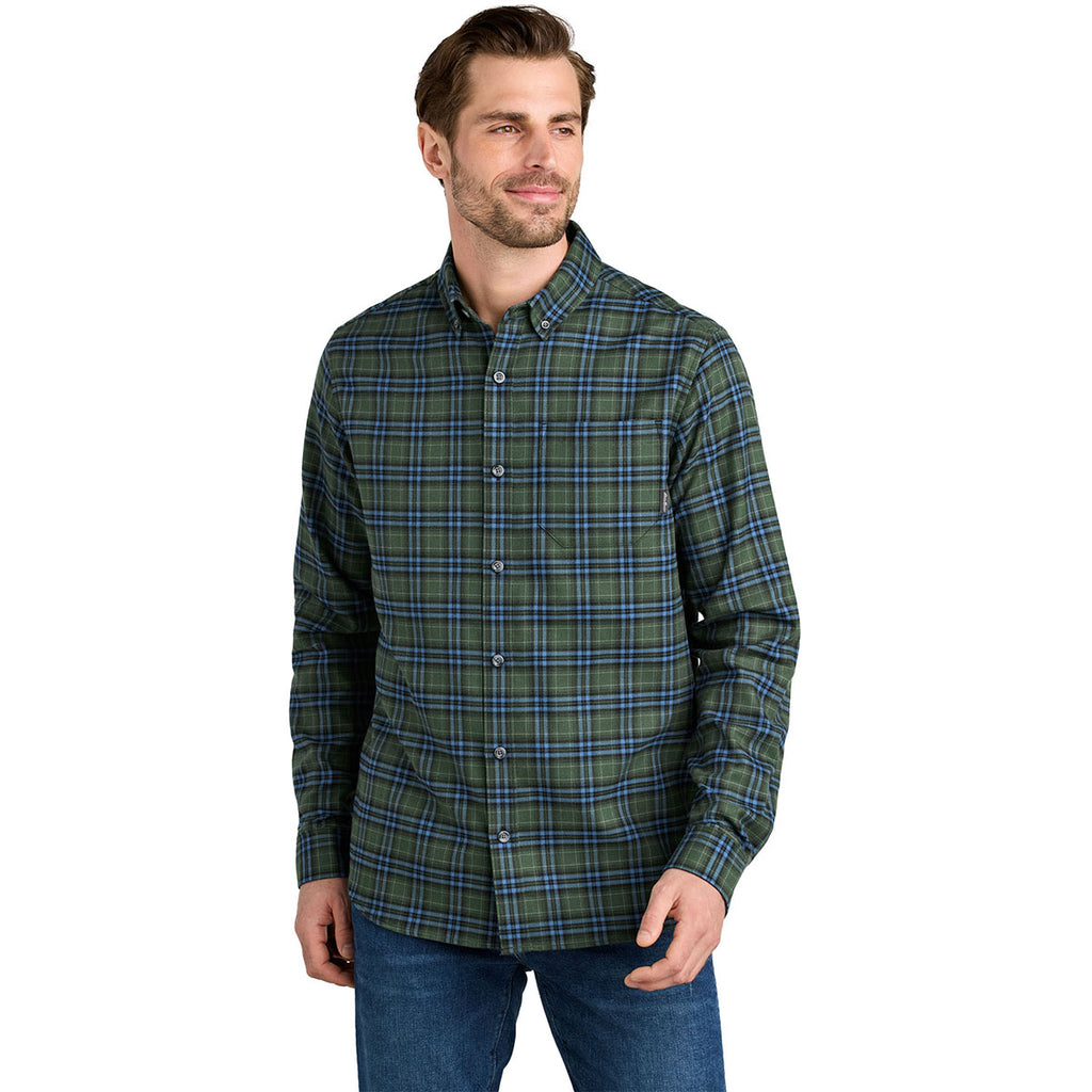 Eddie Bauer EB610 Long Sleeve Favorite Flannel Plaid Shirt, Soft Olive Plaid / XS Eddie Bauer EB610 Long Sleeve Favorite Flannel Plaid Shirt, Soft Olive Plaid / XS