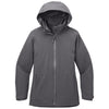 Eddie Bauer Women's Grey Steel/Metal Grey WeatherEdge 3-in-1 Jacket