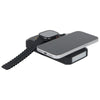 Ariel Premium Black Array 15000mAh 20W Magnetic Wireless Power Bank with Solar Panel, Watch Charger & Retractable Cable