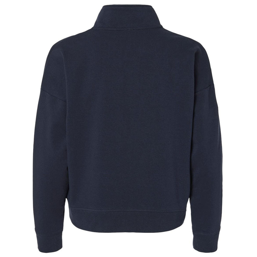 Independent Trading Co. Women's Classic Navy Perform Quarter-Zip Pullover