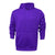 BAW Men's Purple Pullover Fleece Hooded