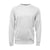 BAW White Crewneck Fleece Sweatshirt