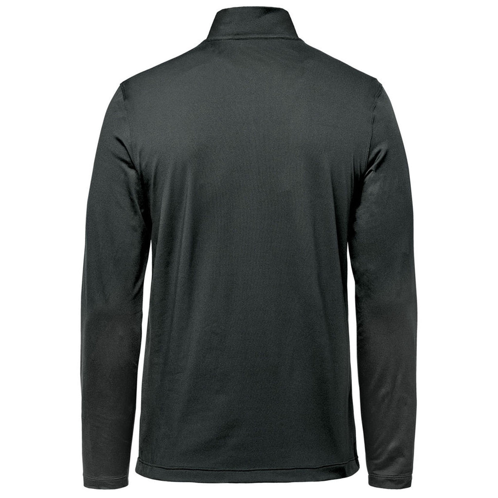 Stormtech Men's Black/Granite Zermatt 1/4 Zip Pullover