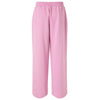 American Apparel Women's Powder Pink French Terry Wide Leg Pants