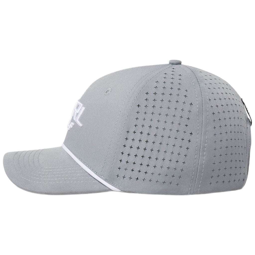 UNRL Cadet Gray Golf Primary Snapback - Mid-Pro