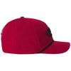 UNRL Carmine Red Golf Primary Snapback - Mid-Pro