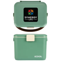 iCOOL Green Hale 6-Can, 5.25 Qt Hard Sided Cooler
